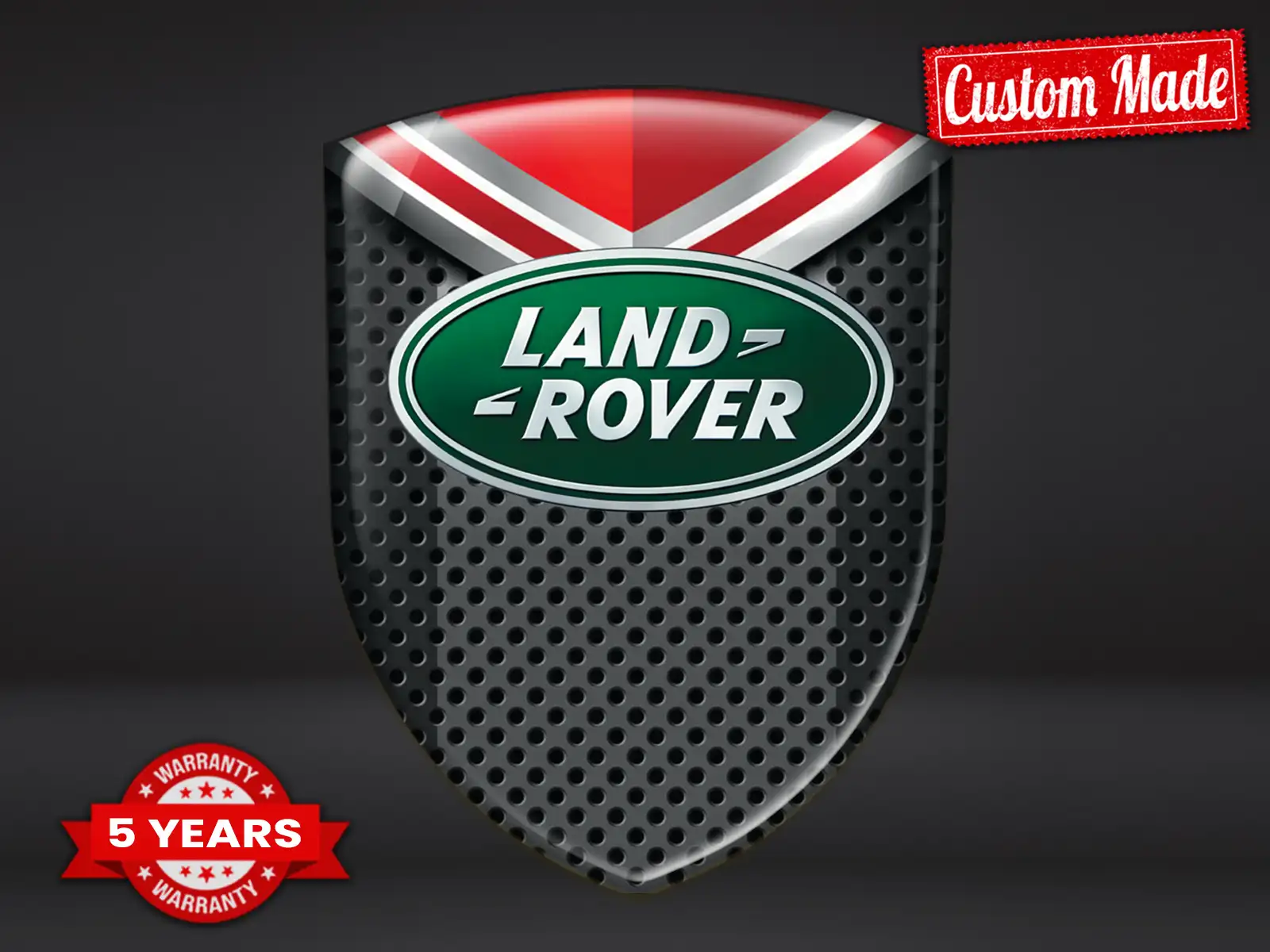 Land Rover Pegatina En Relieve Edición Elegante Máximo Moderna